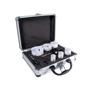 MEXCO 19,22,29,38,44 & 57mm Holesaw Hss Bi Metal Kit