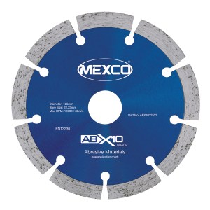 MEXCO 125mm Abrasive Materials X10 Grade