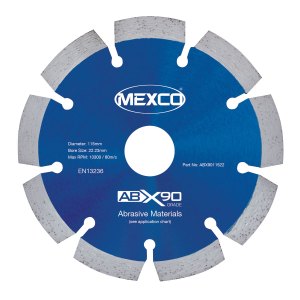 MEXCO 115mm Abrasive Materials X90 Grade