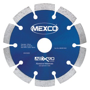 MEXCO 125mm Abrasive Materials X90 Grade