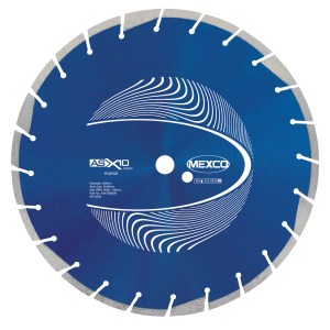 MEXCO 350mm Asphalt X10 Grade 20mm Bore