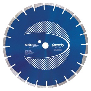 MEXCO 350mm Diamond Blade Asphalt Xcel Grade 20.00mm Bore