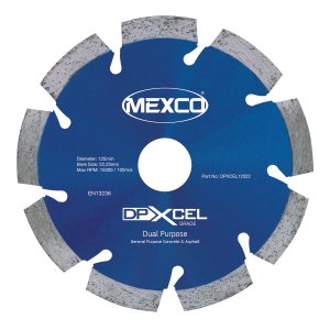 MEXCO 125mm Dual Purpose Abrasive Xcel Grade