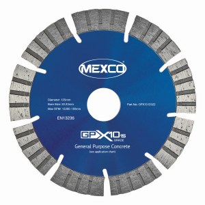 MEXCO 125mm Concrete X10 Grade (15mm Segment Height)