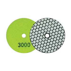 MEXCO 3000 Grit Diamond Polishing Pad Saturn Yellow Dry Use