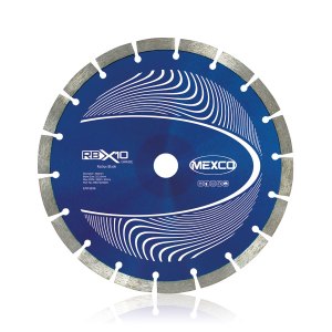 MEXCO 115mm Radius Cutting Diamond Blade Concrete X10