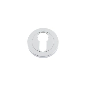 FULTON & BRAY Euro Profile Escutcheon 50 x 8mm Polished Chrome