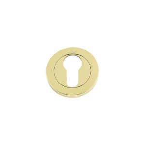 FULTON & BRAY Euro Profile Escutcheon 50 x 8mm Brass Finish / Anti Tarnish