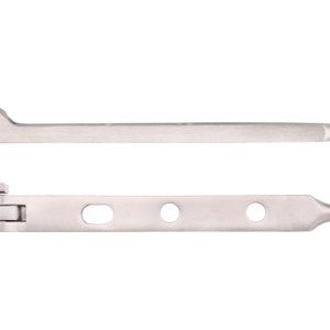 FULTON & BRAY Bulb End Casement Stay 8" PVD Satin Nickel