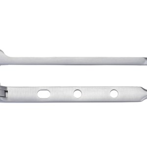 FULTON & BRAY Bulb End Casement Stay 8" Satin Chrome