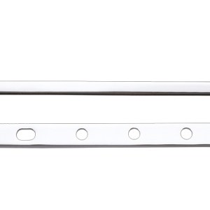 FULTON & BRAY Bulb End Casement Stay 10" Polished Chrome