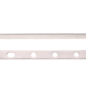 FULTON & BRAY Bulb End Casement Stay 10" PVD Satin Nickel