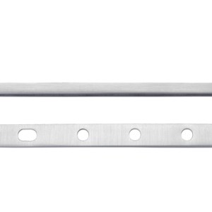 FULTON & BRAY Bulb End Casement Stay 10" Satin Chrome