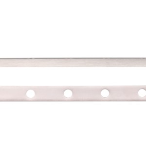 FULTON & BRAY Bulb End Casement Stay 12" PVD Satin Nickel