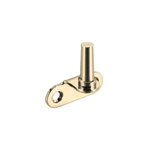 FULTON & BRAY Flush Fitting Pins For Casement Stay (pack of 2) Polished Brass