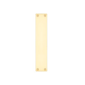 FULTON & BRAY Finger Plate for FB112A - 300 x 60mm Polished Brass