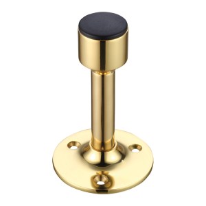 FULTON & BRAY Projection Door Stop Polished Brass