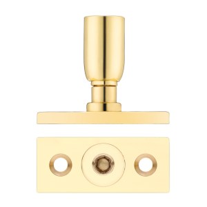 FULTON & BRAY Locking Casement Stay Pin Polished Brass