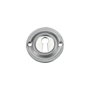 FULTON & BRAY Std. Key Profile Escutcheon Satin Chrome