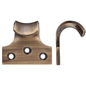 FULTON & BRAY Sash Lift - 51mm x 48mm - Heavy Duty Florentine Bronze