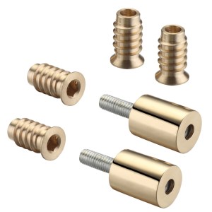 FULTON & BRAY Sash Stop 19mm - Bulk Packed Polished Brass