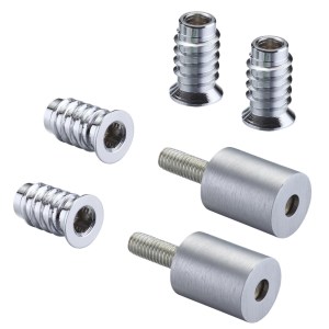 FULTON & BRAY Sash Stop 29mm - Bulk Packed Satin Chrome