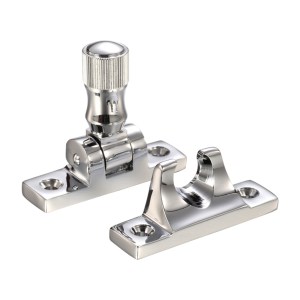 FULTON & BRAY Brighton Pattern Sash Fastener Polished Chrome