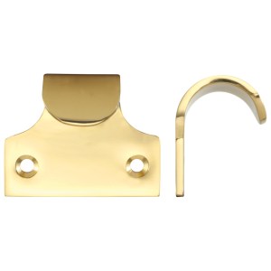 FULTON & BRAY Sash Lift -51 x 48mm - Standard Polished Brass