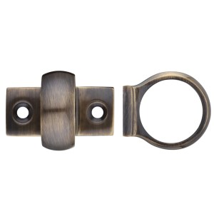 FULTON & BRAY Window Sash Ring Florentine Bronze