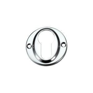 FULTON & BRAY Euro Profile Escutcheon Polished Chrome