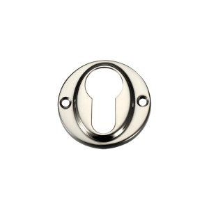 FULTON & BRAY Euro Profile Escutcheon PVD Nickel