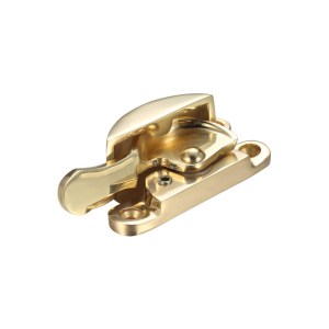 FULTON & BRAY Fitch Fastener c/w Key Polished Brass