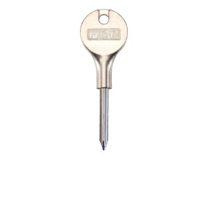 FULTON & BRAY Fulton and Bray Star Shape 35mm Rack Bolt Key Polished Chrome