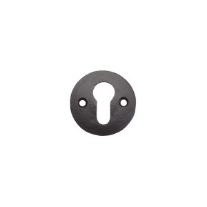 FOXCOTE FOUNDRIES Escutcheon - Euro - 2" Black