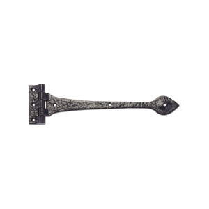 FOXCOTE FOUNDRIES T Hinge - 12" - Pair Black