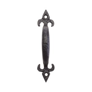 FOXCOTE FOUNDRIES Fleur de Lys Pull Handle - 5" Black