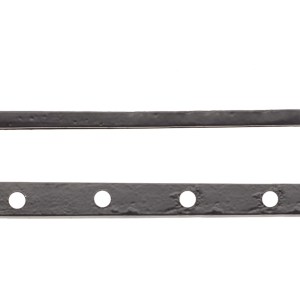 FOXCOTE FOUNDRIES Curly Tail Casement Stay - 12" Black