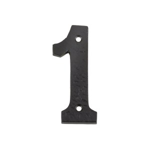 FOXCOTE FOUNDRIES Numeral - No. 1 - 4" Black