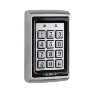 ACCESS CONTROL Keypad with Electroplated Anti Vandal Case - External if used with Rainshield