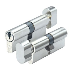 PR0 RANGE P5 100mm Cylinder and Turn Keyed to Differ (Contract) Nickel Plate