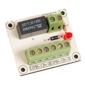 ACCESS CONTROL Low Current Mini Switching Relay Board - 12VDC - 46 x 40 mm