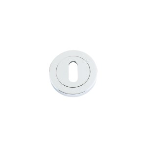 ROSSO MANIGLIE Standard Profile Escutcheon 50mm dia Polished Chrome