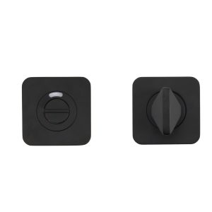 ROSSO TECNICA Turn & Indicator Release - Square Rose - Powder Coated Black