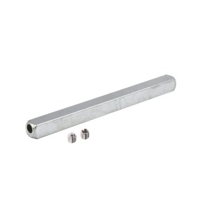 ZOO SPARES Spare Spindle - 8mm x 8mm x 80mm Long (Splits) Satin Stainless
