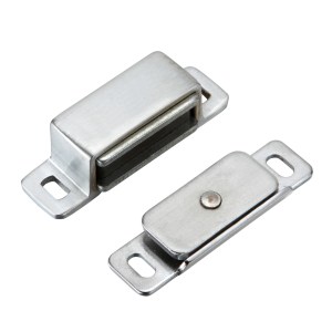 TOP DRAWER FITTINGS Magnetic Catch Satin Chrome