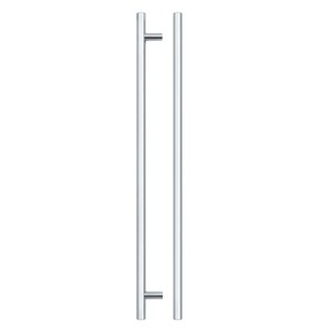 TOP DRAWER FITTINGS T Bar Cabinet handle 320mm CTC, 380mm Total length Polished Chrome Finish