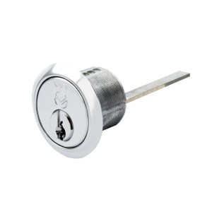 VIER CYLINDERS V10 Universal Rim Cylinder KTD Polished Chrome