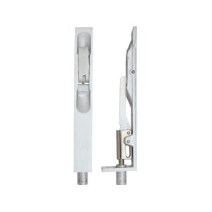 ZOO DOOR HARDWARE Lever Action Flush Bolt 20 x 150mm Satin Aluminium