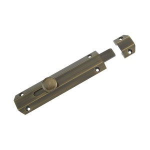 ZOO ACCESSORIES Surface Bolt 150mm Florentine Bronze