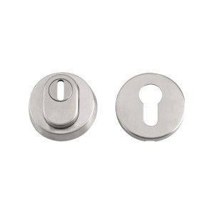 ZOO ACCESSORIES Security Escutcheon - 53mm dia Satin Stainless